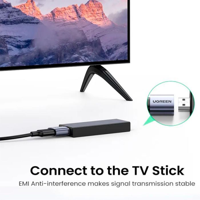 Переходник HDMI F to HDMI F 8K black UGREEN (90592) изображение 5