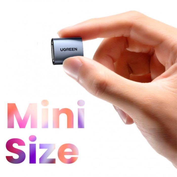 Переходник HDMI F to HDMI F 8K black UGREEN (90592) изображение 6