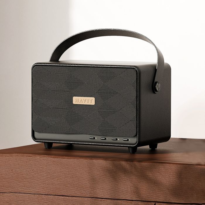 Акустична система Havit SK907BT Classic II SE 30W Black (6939119042219) зображення 6