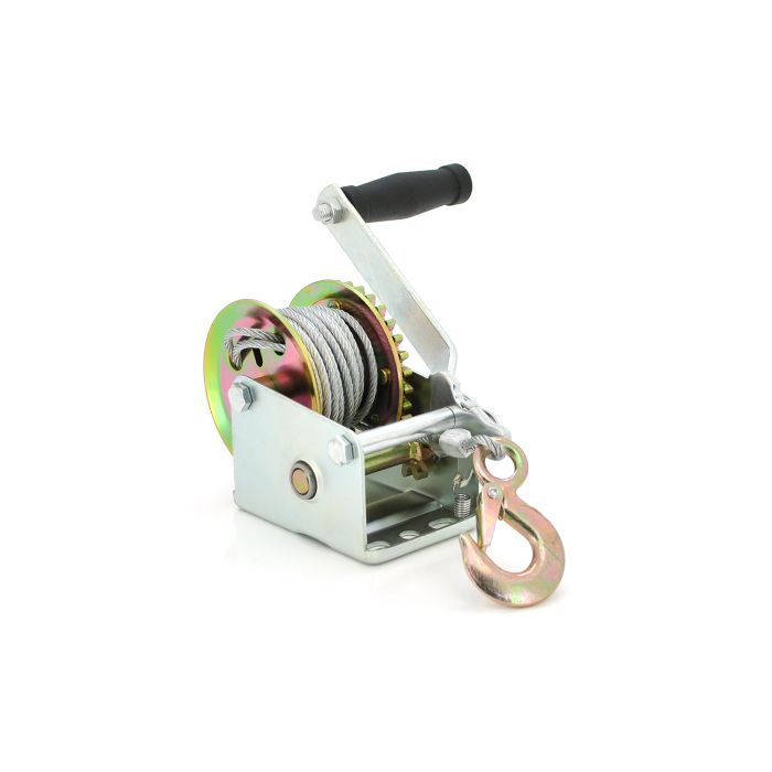 Лебідка Voltronic WO800LB ручна барабанна, до 230кг, довжина троса 7м (WO800LB)