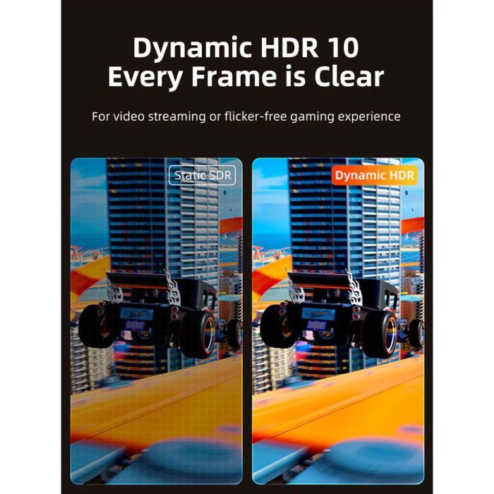 Кабель мультимедійний DisplayPort M to HDMI M 8K60Hz Cabletime (CA916405) зображення 4