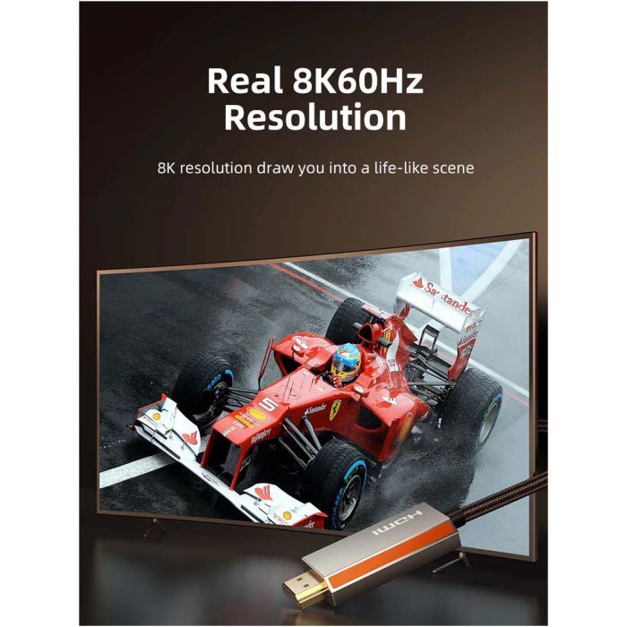 Кабель мультимедійний DisplayPort M to HDMI M 8K60Hz Cabletime (CA916405) зображення 9