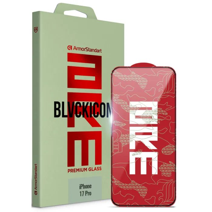 Стекло защитное Armorstandart Icon Apple iPhone 17 Pro Black (ARM88499)