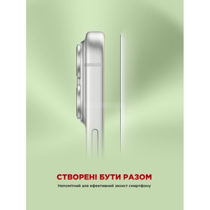 Стекло защитное Armorstandart Icon Apple iPhone 17 Pro Black (ARM88499) изображение 8