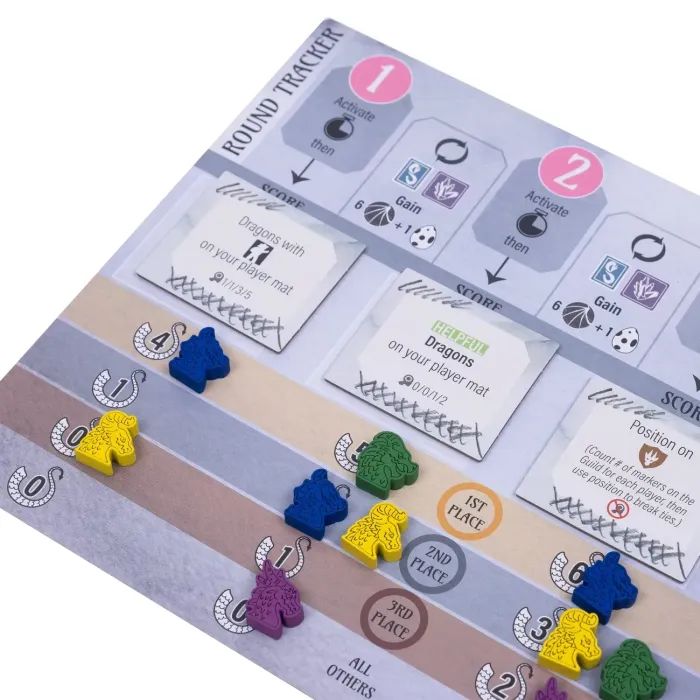 Настольная игра Ігромаг Токены игроков для игры Змиевир (Wyrmspan) (укр.) (8106) изображение 6