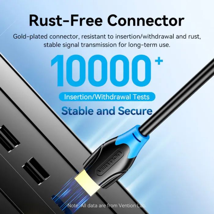 Кабель мультимедийный HDMI M to HDMI M 20.0m 1080p60Hz black Vention (AACBQ) изображение 10