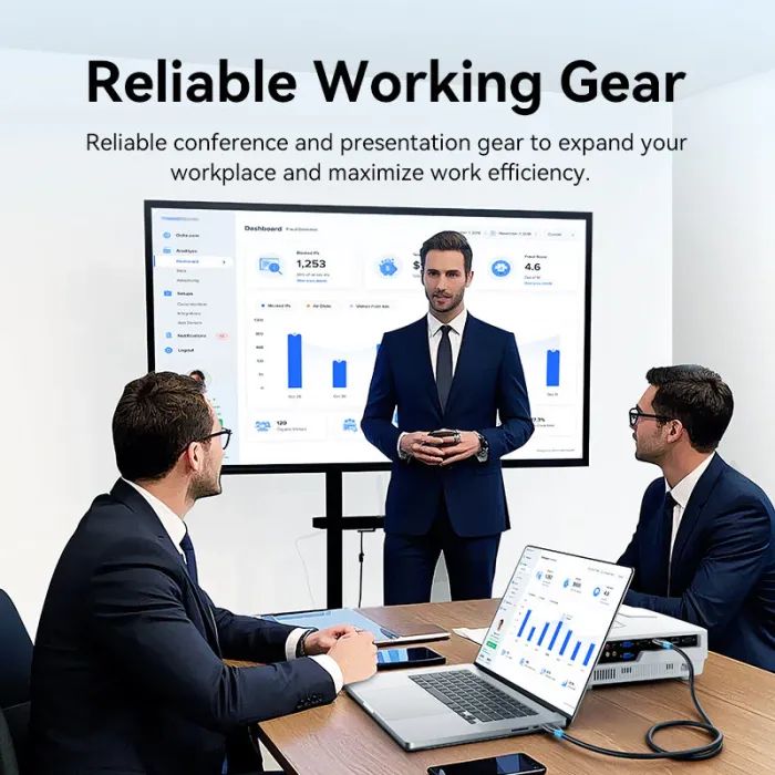 Кабель мультимедийный HDMI M to HDMI M 20.0m 1080p60Hz black Vention (AACBQ) изображение 6