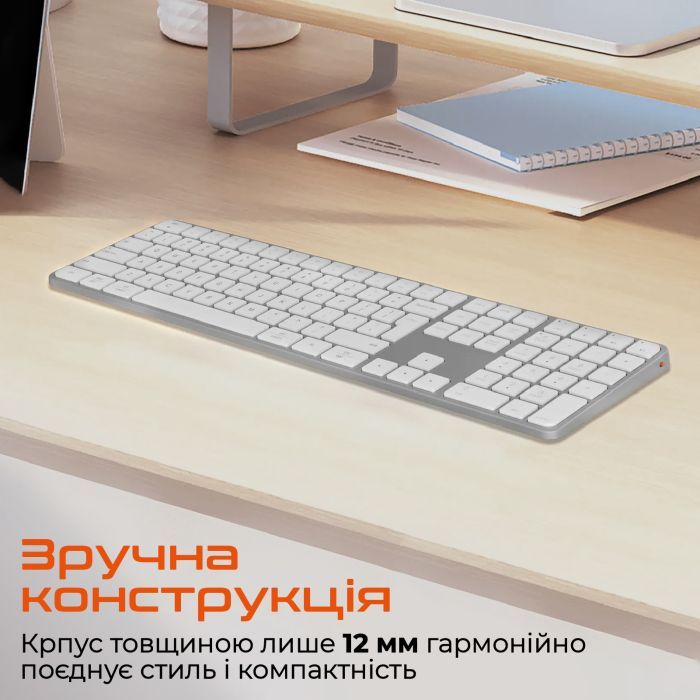 Клавиатура Meetion K230 Bluetooth/Wireless Black (MT-K230MW-A-RUA) изображение 6