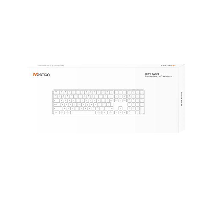 Клавиатура Meetion K230 Bluetooth/Wireless Black (MT-K230MW-A-RUA) изображение 7