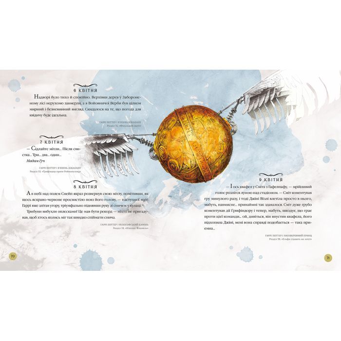 Книга Гаррі Поттер. Магічний рік. Велике ілюстроване видання - Джоан Ролінґ А-ба-ба-га-ла-ма-га (9786175854075) изображение 7