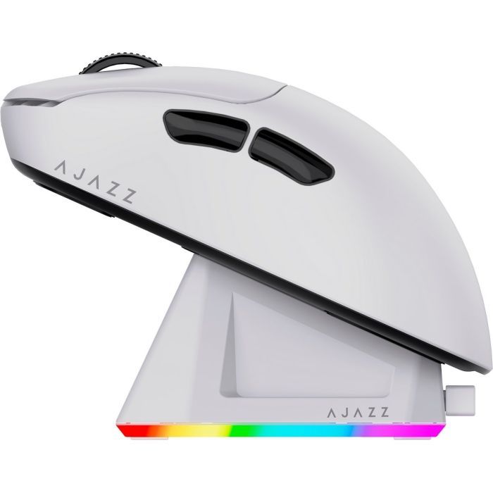 Мишка Ajazz AJ179P MC Charging Dock Wireless/Bluetooth/USB White (AJ179P-MC-W) зображення 2