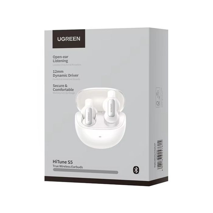 Навушники Ugreen HiTune S5 Open Wearable Bluetooth White (45761) зображення 4
