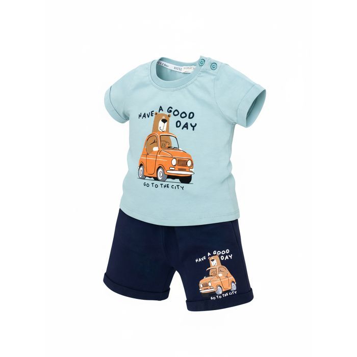 Набор детской одежды Breeze с машинкой (21599-92B-mint) изображение 6