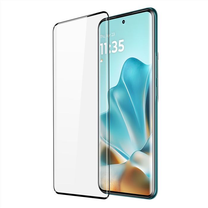 Стекло защитное BeCover EDGE Motorola Edge 60 Black (714769) изображение 2