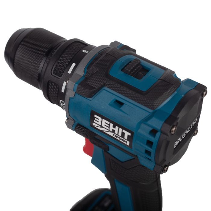 Шуруповерт Зеніт Профі ЗША-20/2 Li BL, 20V TekPower, 2x1.5Ah (854605) изображение 7