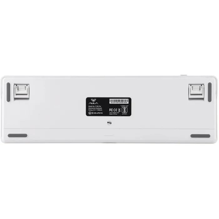 Клавіатура Aula F108 Pro Reaper Switch USB/Bluetooth/2.4G White (6978080501318) зображення 10