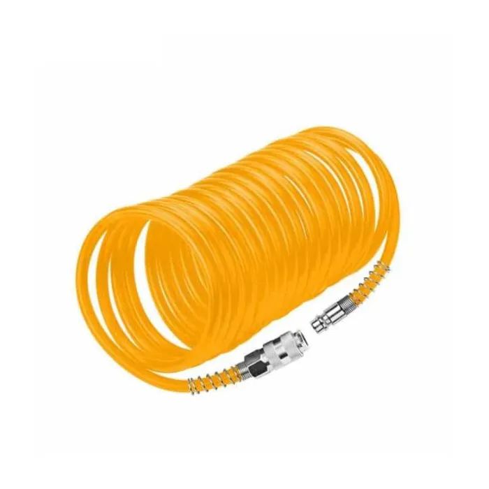 Пневматический шланг Tolsen 6х8мм 10м полиуретановый 10атм коннектор 1/4" (73151)