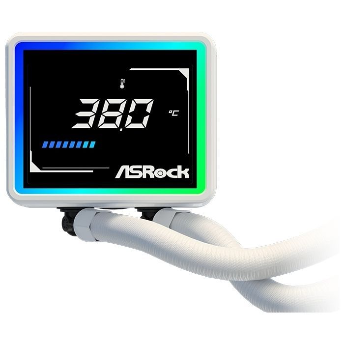 Система жидкостного охлаждения ASRock CHALLENGER WHITE 360 DIGITAL изображение 5