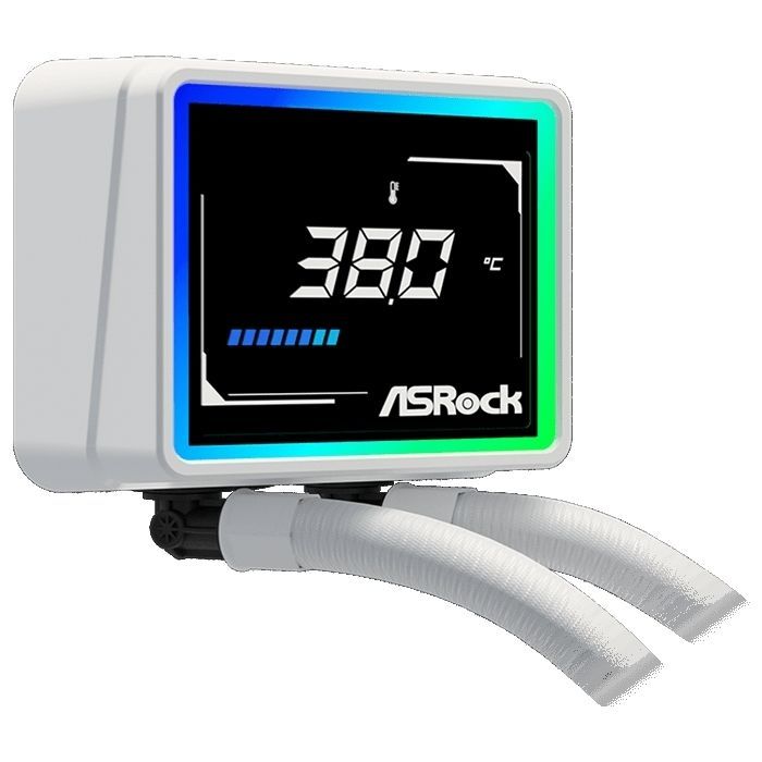 Система жидкостного охлаждения ASRock CHALLENGER WHITE 360 DIGITAL изображение 6