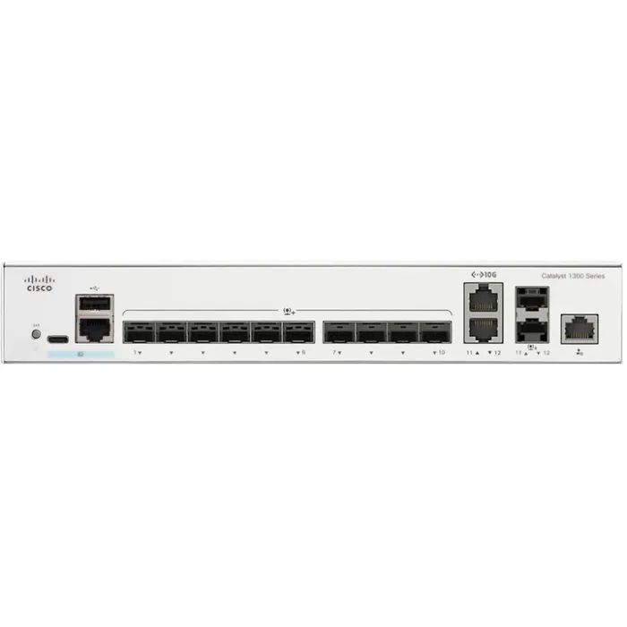 Комутатор мережевий Cisco C1300-12XS зображення 2