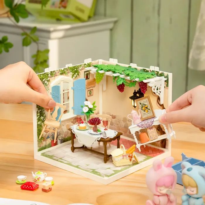 Конструктор Robotime Rolife 3D Двір літньої мрії (DW025) зображення 5