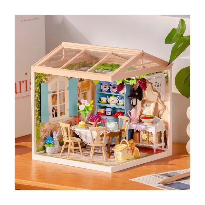 Конструктор Robotime Rolife 3D Двір літньої мрії (DW025) зображення 7