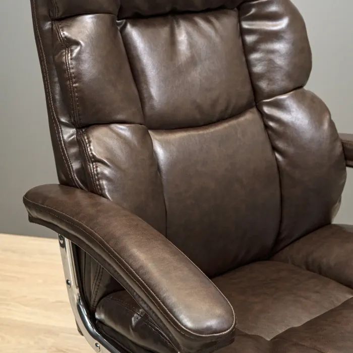 Офісне крісло Richman Манхеттен Ю Хром П3 M-1 (Tilt) Прайм Еспресо (R00000054508) зображення 5