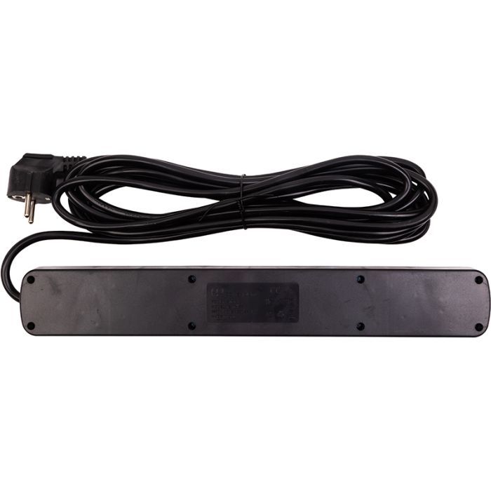 Сетевой фильтр питания PowerPlant 5м, 6 розеток, USB (YS-N6086/5c) (EX610679) изображение 3