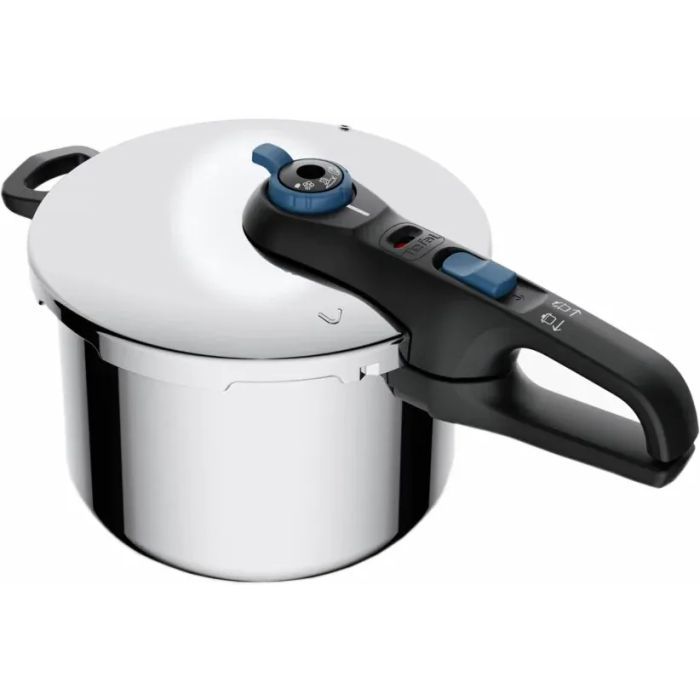 Каструля Tefal Secure Trendy Скороварка з паровим кошиком 8л (P2584401)