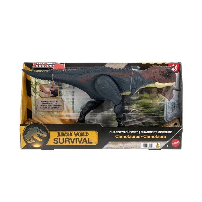 Фигурка Jurassic World Заряженная атака Карнотавра (JKG85) изображение 4