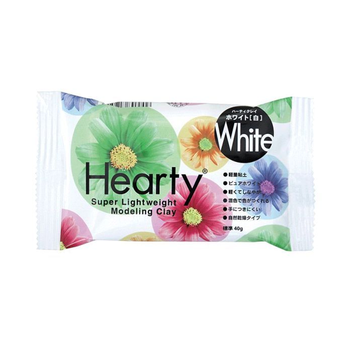 Пластика Padico NEW самозастигаюча Hearty, Біла, 40 г (4902498712518)