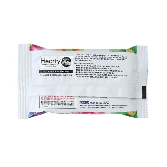 Пластика Padico NEW самозастигаюча Hearty, Біла, 40 г (4902498712518) зображення 3
