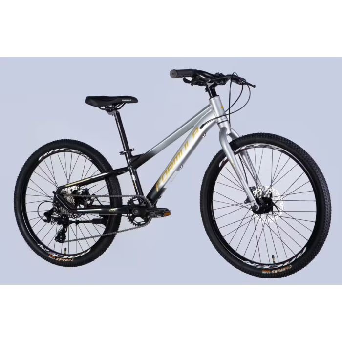 Велосипед Formula 26" F-1 DD рама-13" AL 2026 сріблясто-чорний (OPS-FR-26-817) зображення 2