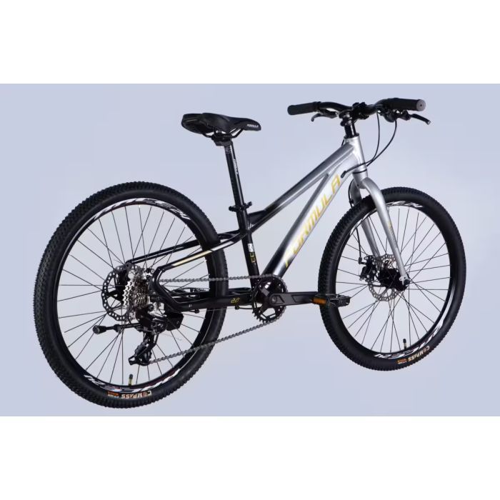 Велосипед Formula 26" F-1 DD рама-13" AL 2026 сріблясто-чорний (OPS-FR-26-817) зображення 3