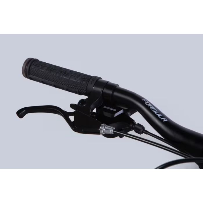 Велосипед Formula 26" F-1 DD рама-13" AL 2026 сріблясто-чорний (OPS-FR-26-817) зображення 7