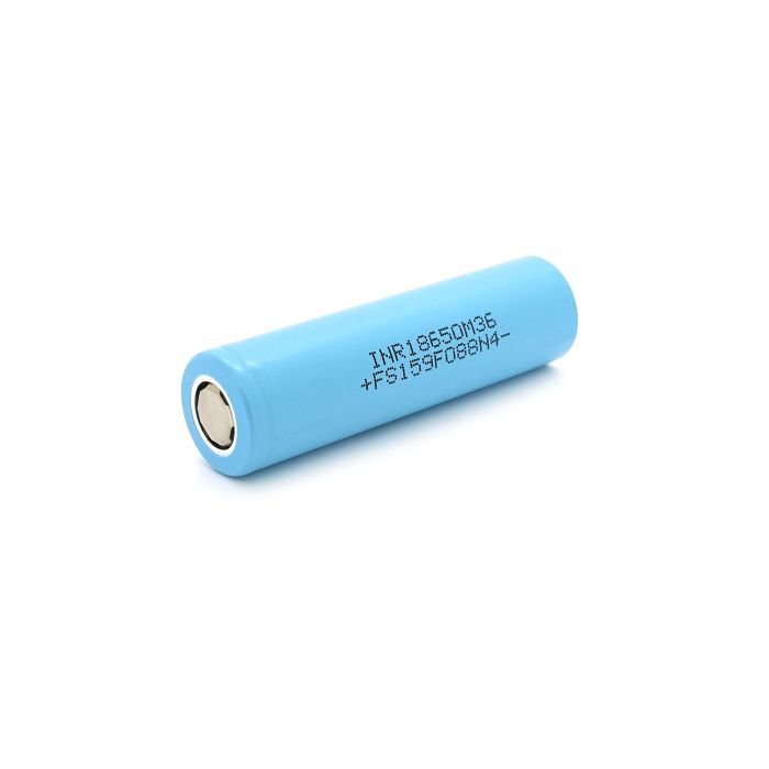 Акумулятор 18650 3450mAh, 10A, 4.2/3.63/2.5V, Cyan LG (LGDBM361865 (LG M36)) зображення 2