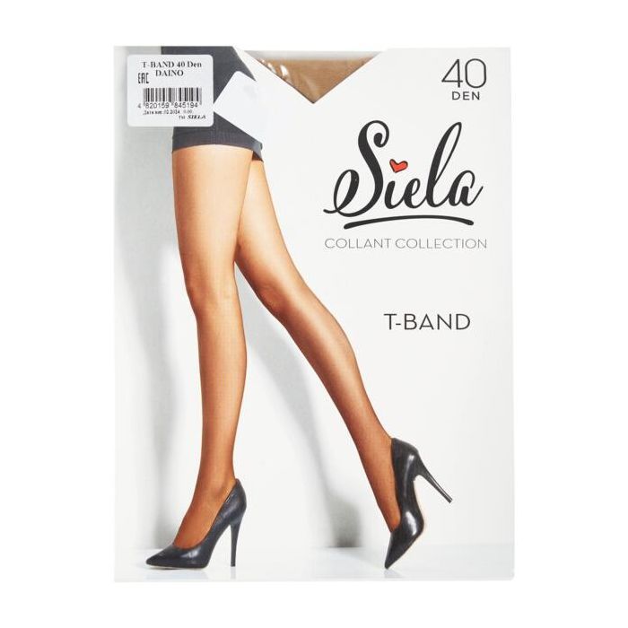 Колготи Siela Collant T-Band 40 Den Nero - 3 (4820159845118)