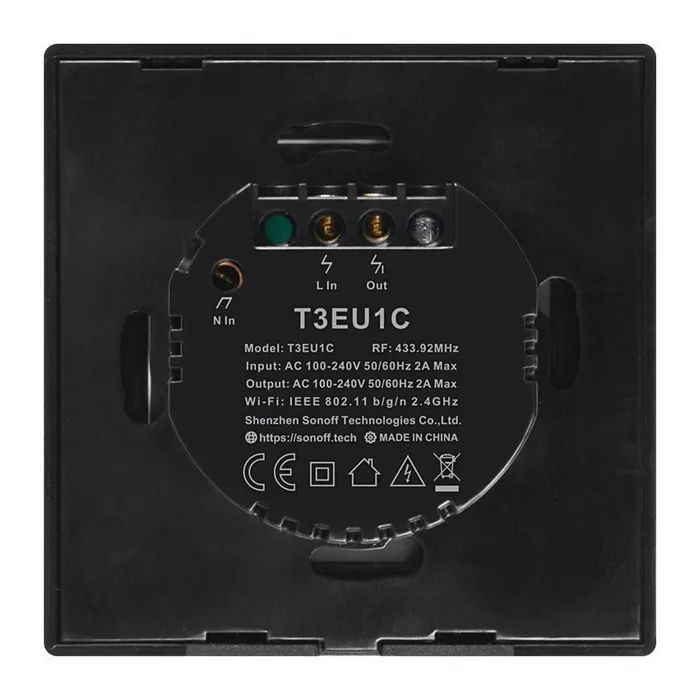 Умный выключатель Sonoff T3EU1C-TX изображение 4
