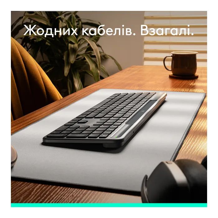 Клавиатура Logitech Slim Solar+ Bluetooth Graphite (920-013764) изображение 4