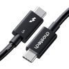 Дата кабель USB-C to USB-C 1.0m Thunderbolt 5 Intel certified Choetech (A3011) зображення 2