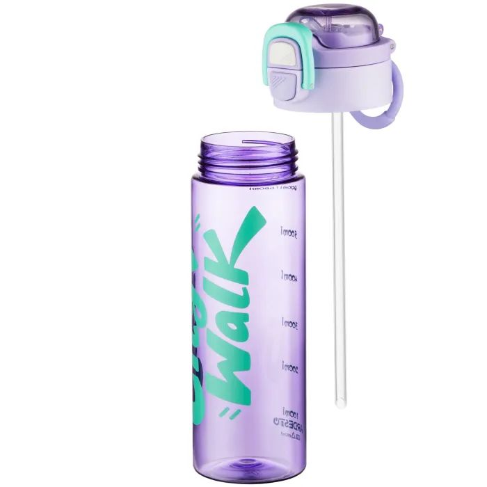 Пляшка для води Ardesto City Walk 680мл, пластик, фіолетовий (AR2268CP) зображення 6