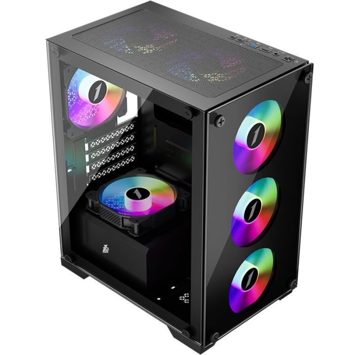 Корпус для ПК 1stPlayer X2-M-BK-4F1-PS-600FK-EU зображення 6