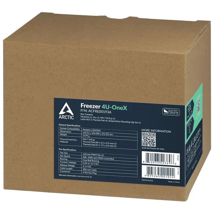 Кулер до процесора Arctic Freezer 4U-OneX (ACFRE00193A) зображення 7