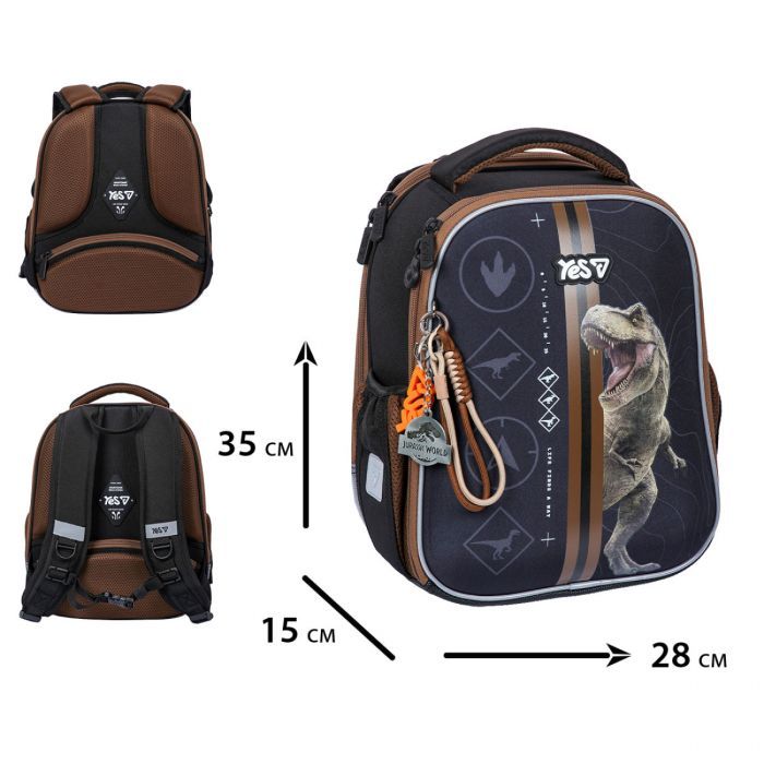 Портфель Yes Jurassic World. Danger H-100S (550224) изображение 3