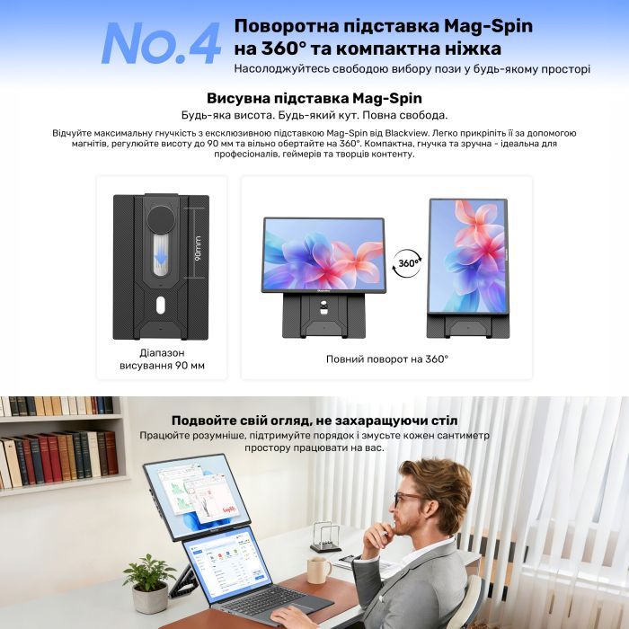 Монитор Blackview Table 9 LCD Monitor 16inch (BVTABLE9) изображение 11