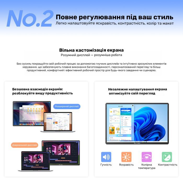Монитор Blackview Table 9 LCD Monitor 16inch (BVTABLE9) изображение 7
