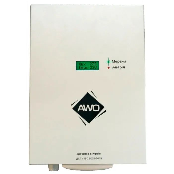 Стабилизатор напряжения Awattom 2.2кВт, 1ф (AWATTOM-2.2)