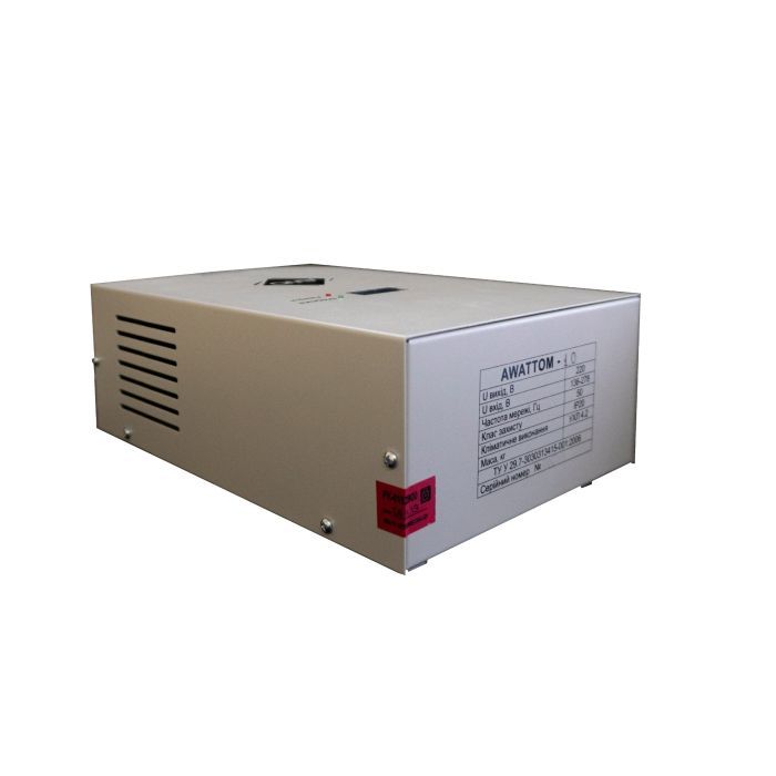 Стабилизатор напряжения Awattom 2.2кВт, 1ф (AWATTOM-2.2) изображение 4