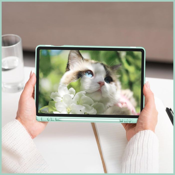 Чохол до планшета BeCover Soft Edge Samsung Galaxy Tab S10 FE (SM-X520/SM-X526) 10.9" Dark Green (713302) зображення 5