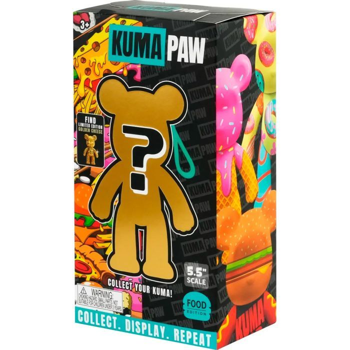 Фигурка ToyMonster Kuma Paw серия Гурман (blind box) (T02406-12P)